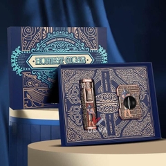 Set phụ kiện Cigar Honest 2 món bật lửa và dao cắt TA Series