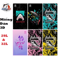 Miếng Dán Thùng 3D Các Loại