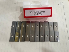 Lưỡi dao cạo sơn KT 50x12x1.5mm ( Paint Scraper Blades 50Lx12Wx1.5T )