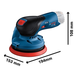 MÁY CHÀ NHÁM RUNG TRÒN GEX 12V - 125