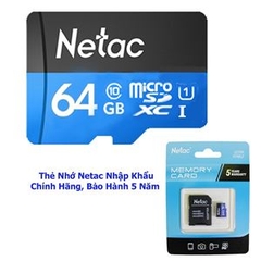 Thẻ nhớ Netac 64GB - Hàng chính hãng