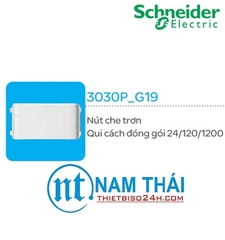 Nút che trơn thương hiệu Schneider (3030P_G19)