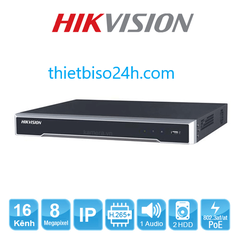Đầu ghi hình IP 16 kênh HIKVISION DS-7616NI-K2/16P