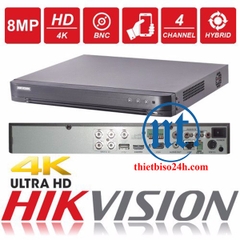 Đầu ghi 4K HDTVI 4 kênh Hikvision DS-7204HTHI-K1