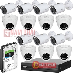 Lắp đặt trọn bộ 14 camera giám sát 1.0M Dahua