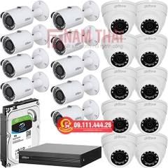 Lắp đặt trọn bộ 19 camera giám sát 1.0M Dahua