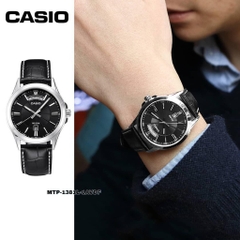 CASIO STANDARD MTP-1381L-1AVDF Dây Da | MTP-1381L-1A
