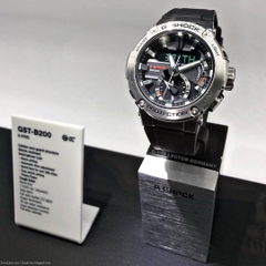 G-SHOCK GST-B200-1ADR G-STEEL BLUETOOTH | NĂNG LƯỢNG MẶT TRỜI | GST-B200-1A