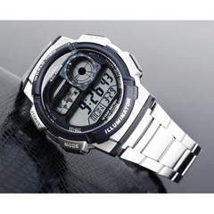 CASIO WORLDTIME AE-1000WD-1A PIN 10 NĂM