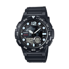 CASIO WORLDTIME AEQ-100W-1A  | PIN 10 NĂM | AEQ-100W-1AVDF
