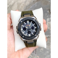 G-Shock GST-S330AC-3ADR Vỏ Thép | Dây Vải | GST-S330AC-3A Pin Năng Lượng Mặt Trời