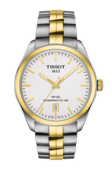 Đồng Hồ Nam Dây Thép Tissot Pr 100 Powermatic 80 T101.407.22.031.00