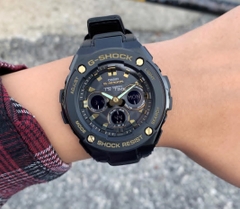 G-SHOCK G-STEEL SIZE NHỎ GST-S300GL-1A DÂY DA | NĂNG LƯỢNG MẶT TRỜI