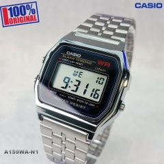 Casio Vintage Unisex A159WA-N1DF Dây Thép | A159WA-N1