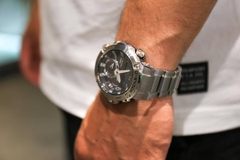 G-SHOCK GST-B200D-1ADR G-STEEL BLUETOOTH | NĂNG LƯỢNG MẶT TRỜI | GST-B200D-1A