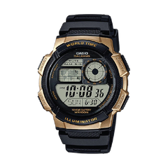 CASIO WORLDTIME AE-1000W-1A3 PIN 10 NĂM