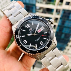 ORIENT BLACK MAKO II FAA02001B9 AUTOMATIC | DÂY THÉP