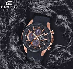 EDIFICE EQS-900PB-1A | DÂY NHỰA - NĂNG LƯỢNG MẶT TRỜI | EQS-900PB-1AVUDF