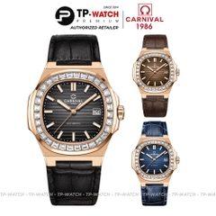 Đồng Hồ Nam Dây Da Carnival Nautilus 8108G-VH-DD Automatic - Kính Sapphire - Size 41mm - 3 Màu - 8108G-VH-DD-D - 8108G-VH-DD-X - 8108G-VH-DD-N