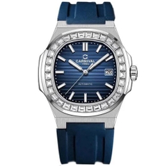Đồng Hồ Nam Dây Cao Su Carnival Nautilus 8108G-VT-CS Automatic - Kính Sapphire - Size 41mm - 2 Màu - 8108G-VT-CSD-D - 8108G-VT-CSX-X