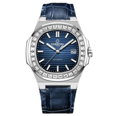 Đồng Hồ Nam Dây Da Carnival Nautilus 8108G-VT-D Automatic - Kính Sapphire - Size 41mm - 2 Màu - 8108G-VT-DD-D - 8108G-VT-DX-X
