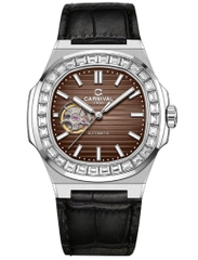 Đồng Hồ Nam Dây Da Carnival Nautilus 8128G-VT-DD Automatic - Kính Sapphire - Size 41mm - 4 Màu - 8128G-VT-DD-D - 8128G-VT-DD-X - 8128G-VT-DD-N - 8128G-VT-DD-XDT