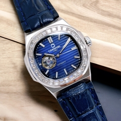 Đồng Hồ Nam Dây Da Carnival Nautilus 8128G-VT-DD Automatic - Kính Sapphire - Size 41mm - 4 Màu - 8128G-VT-DD-D - 8128G-VT-DD-X - 8128G-VT-DD-N - 8128G-VT-DD-XDT
