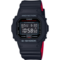G-SHOCK DW-5600HR-1 Black x Red Heritage Color