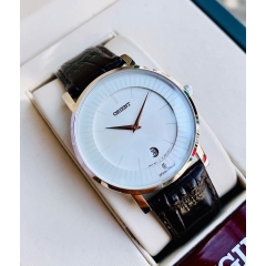 Đồng Hồ Nam Dây Da Orient Quartz FGW0100AW0