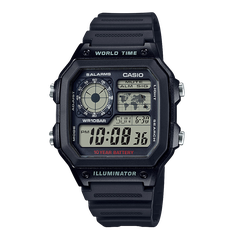 CASIO WORLDTIME AE-1200WH-1A | PIN 10 NĂM | AE-1200WH-1AVDF