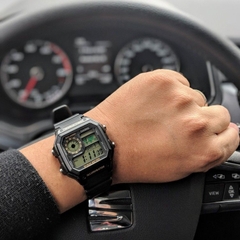 Casio AE-1200WH-1BVDF Pin 10 Năm | AE-1200WH-1B