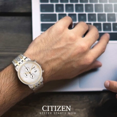 Đồng Hồ Nam Dây Thép Citizen AN3614-54A Quartz