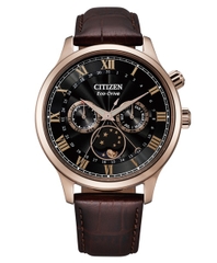 Đồng Hồ Nam Dây Da Citizen AP1059-19E Eco-Drive | Kính Sapphire | Năng Lượng Ánh Sáng