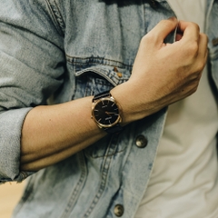 Đồng Hồ Nam Dây Da Citizen AR3073-06E Eco-Drive | Kính Sapphire | Năng Lượng Ánh Sáng