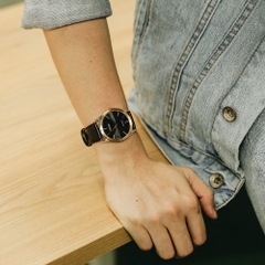 Đồng Hồ Nam Dây Da Citizen AR3073-06E Eco-Drive | Kính Sapphire | Năng Lượng Ánh Sáng