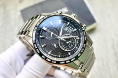 Đồng Hồ Nam Dây Thép Citizen AT8154-82E Eco-Drive | Vỏ/Viền Super Titanium | Kính Sapphire | Năng Lượng Ánh Sáng