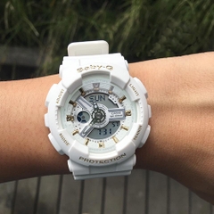 BABY-G BA-110GA-7A1 WHITE GOLD