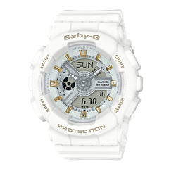 BABY-G BA-110GA-7A1 WHITE GOLD