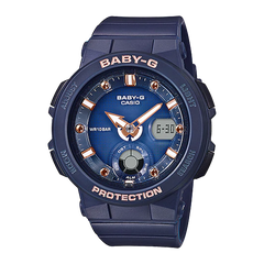 BABY-G BGA-250-2A2 NAVY BLUE | NEON ILLUMINATOR | BGA-250-2A2DR