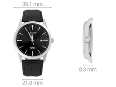Đồng Hồ Nam Dây Da Citizen Quartz BI5000-10E - Size 39mm