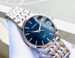 Đồng Hồ Nam Dây Thép Citizen Quartz BI5000-87L - Size 39mm