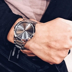 Đồng Hồ Nam Dây Thép Citizen BI5060-51H Quartz