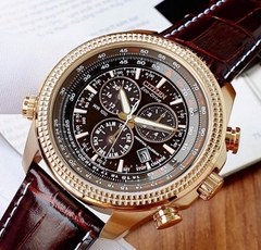 Đồng Hồ Nam Dây Da Citizen BL5403-03X Eco-Drive | Kính Sapphire | Năng Lượng Ánh Sáng