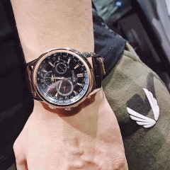 Đồng Hồ Nam Dây Da Citizen BU2023-12E Eco-Drive | Năng Lượng Ánh Sáng