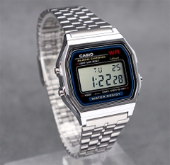 Casio Vintage Unisex A159WA-N1DF Dây Thép | A159WA-N1
