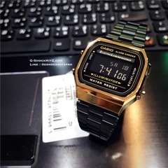 CASIO CLASSIC A168WEGB-1B BLACK GOLD