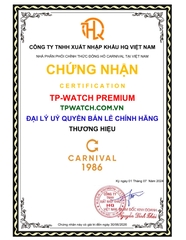 Đồng Hồ Nam Dây Thép Carnival Nautilus 8108G1-VH-X Automatic - Kính Sapphire - Size 41mm