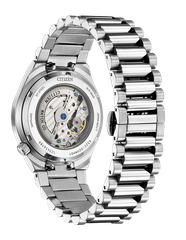 Đồng Hồ Nam Dây Thép Citizen Automatic Tsuyosa Small Second Blue NK5010-51L - Size 40mm