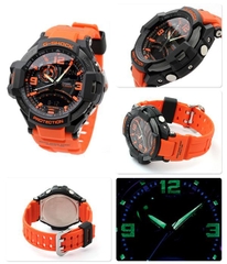 G-SHOCK GA-1000-4A Gravity Master (la bàn, đo nhiệt độ, kim dạ quang)