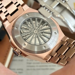 Đồng Hồ Cặp Đôi Dây Thép Carnival 8160-VH-N Chocolate Rose Gold